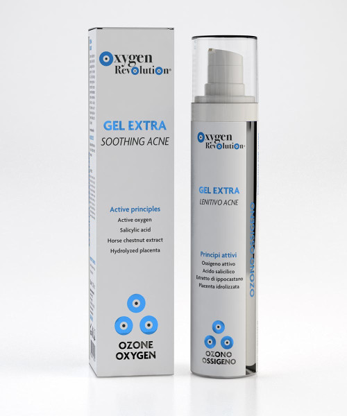 Oxygen Revolution Priešuždegiminis gelis aktyviems spuogų pažeidimams "GEL EXTRA SOOTHING ACNE" Oxygen Revolution Priešuždegiminis gelis aktyviems spuogų pažeidimams "GEL EXTRA SOOTHING ACNE"
