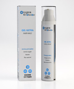 Oxygen Revolution Koncentruotas galvos odos, plaukų folikulų ir nagų stiprinimo gelis "GEL ULTRA HAIR-NAILS"